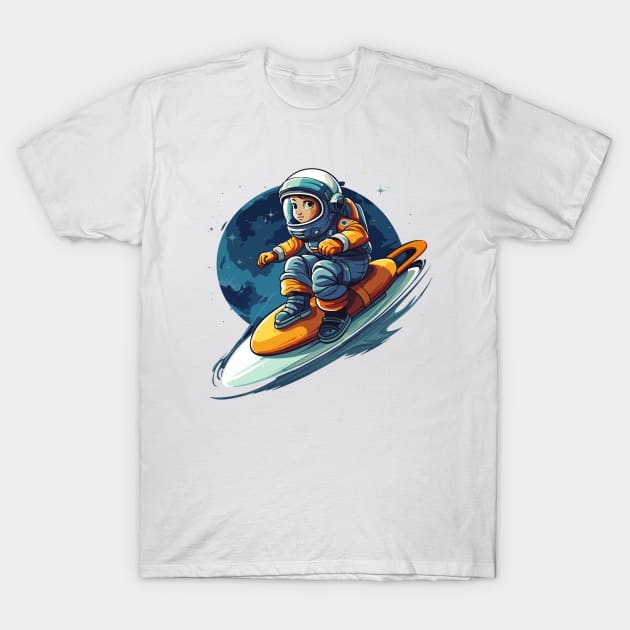 Astronaut boy T-Shirt by Yopi